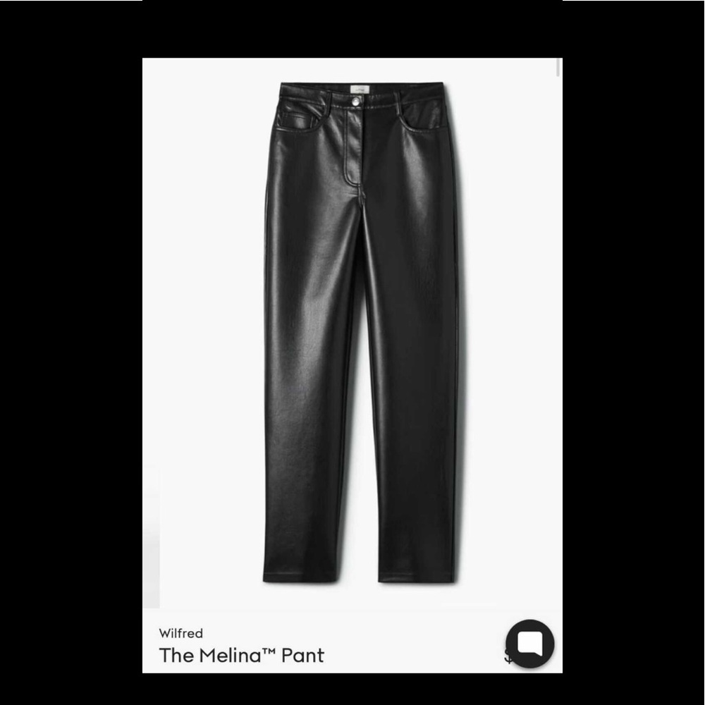 Wilfred the Melina pant black size 8 regular